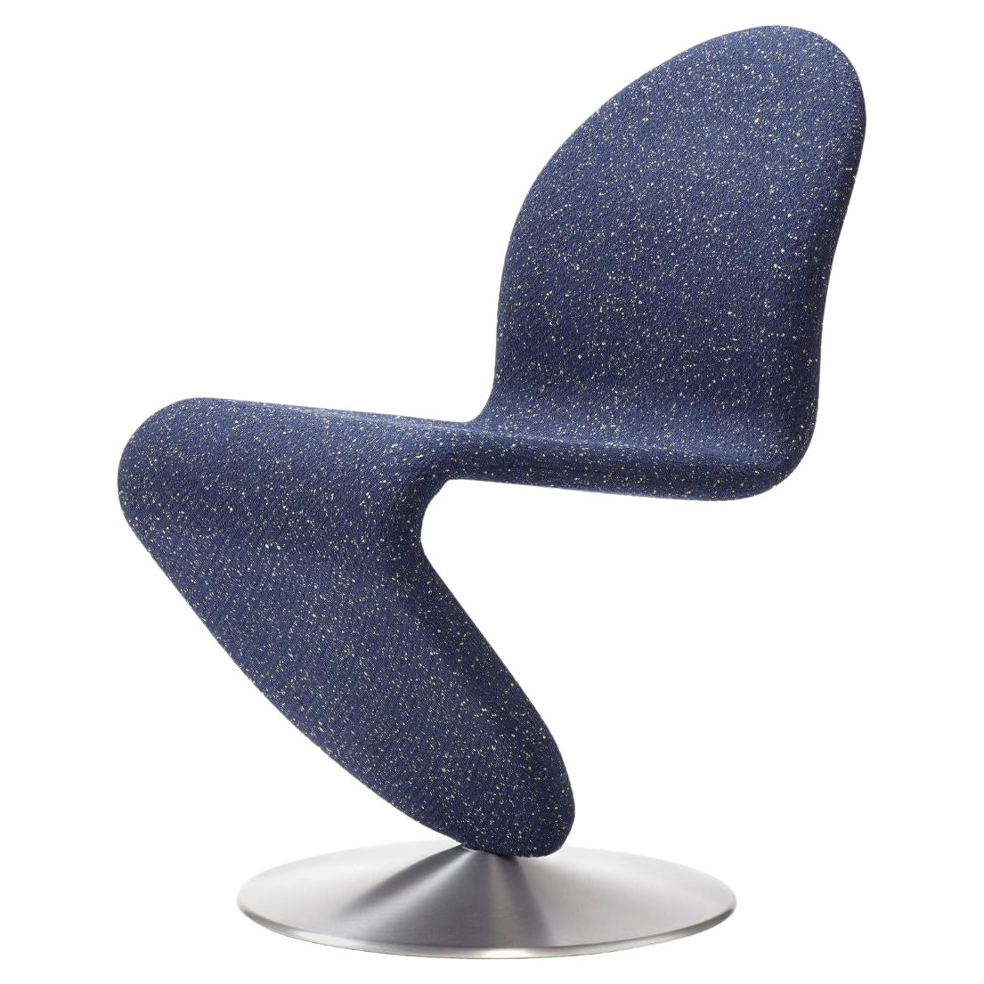 Verner Panton 'System 1-2-3' Standard Lounge Chair in Fabric for Verpan For Sale