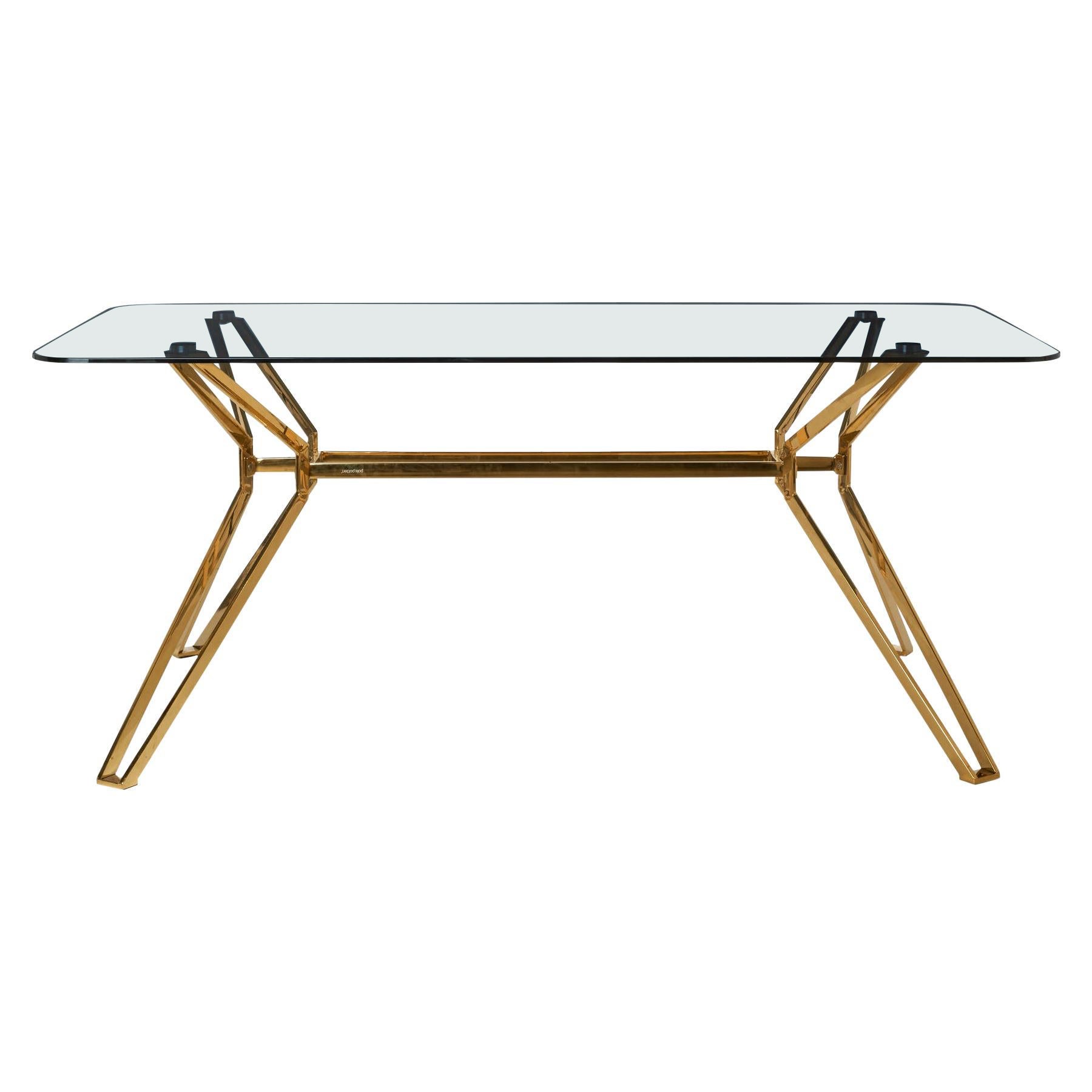 Modern Glass Dining Table, Pols Potten Studio For Sale at 1stDibs