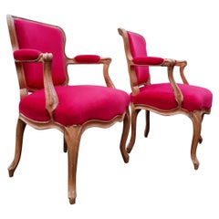 Pair of Louis XV Armchairs Raid