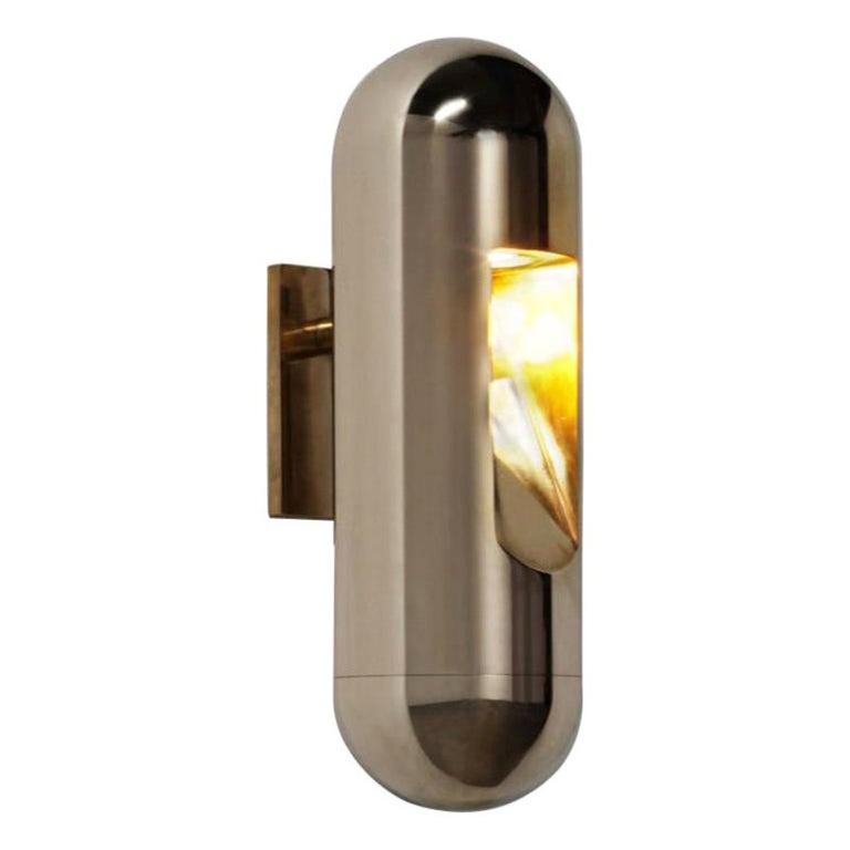 Bronze Wall Lamp by Rick Owens For Sale
