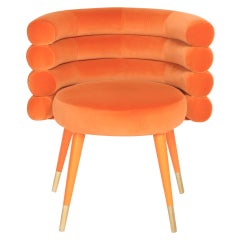 Chaise de salle à manger Marshmallow orange, Royal Stranger