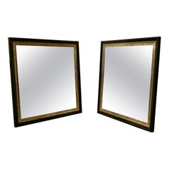 Pair of Large Rectangular Wall Mirrors