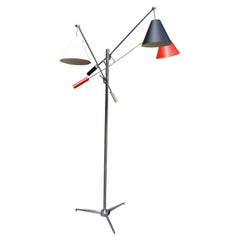 Early Triennale Floor Lamp by Angelo Lelii for Arredoluce