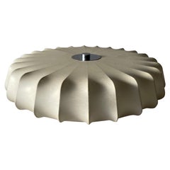 Cocoon Large Flush Mount Ceiling Lamp by Goldkant, 1960s, Germany