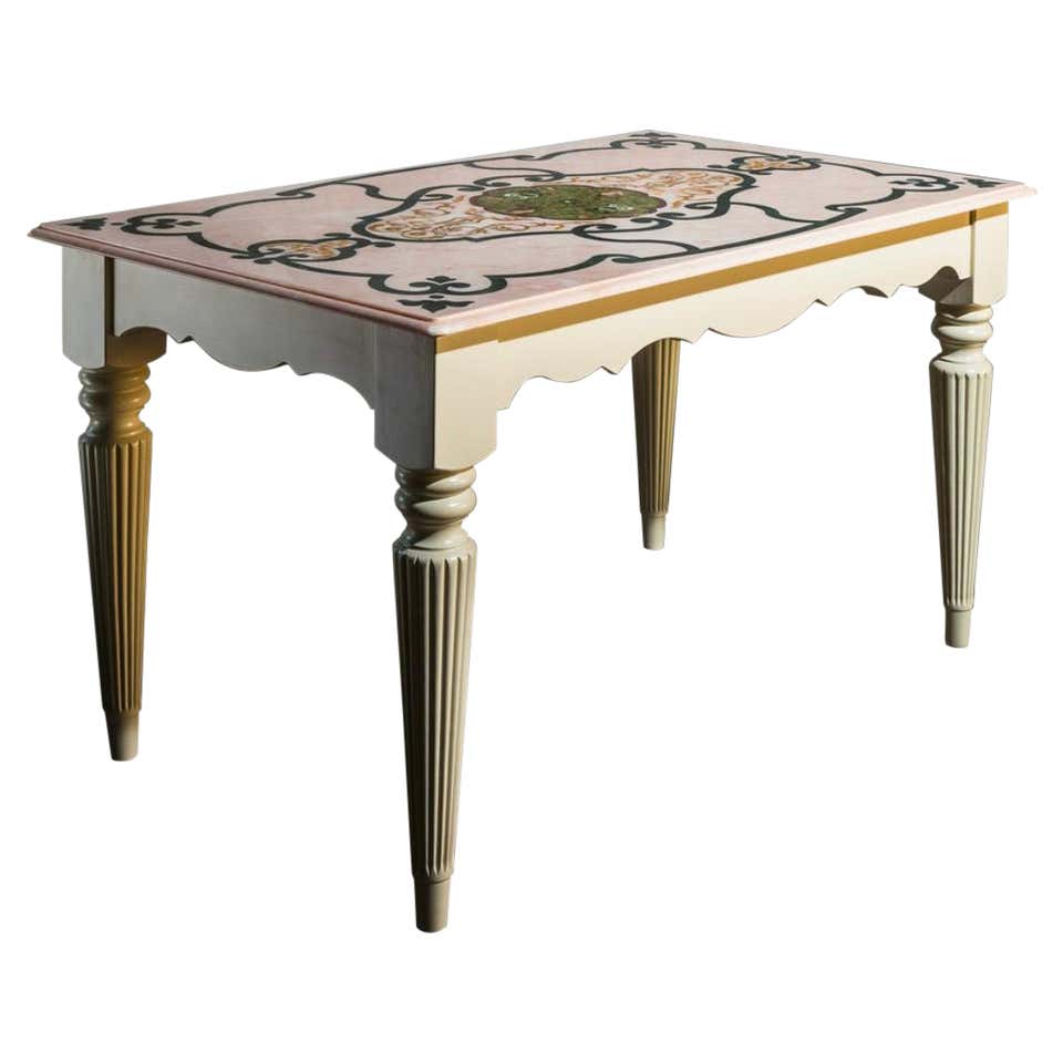 Ivory Inlaid Table - 41 For Sale on 1stDibs | ivory inlay table, indian ...