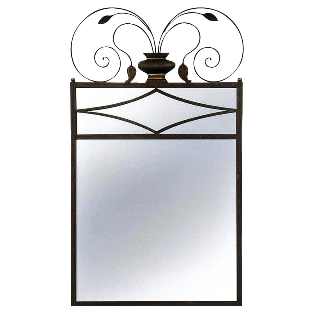 Hollywood Regency Mirror Italy 1940s For Sale