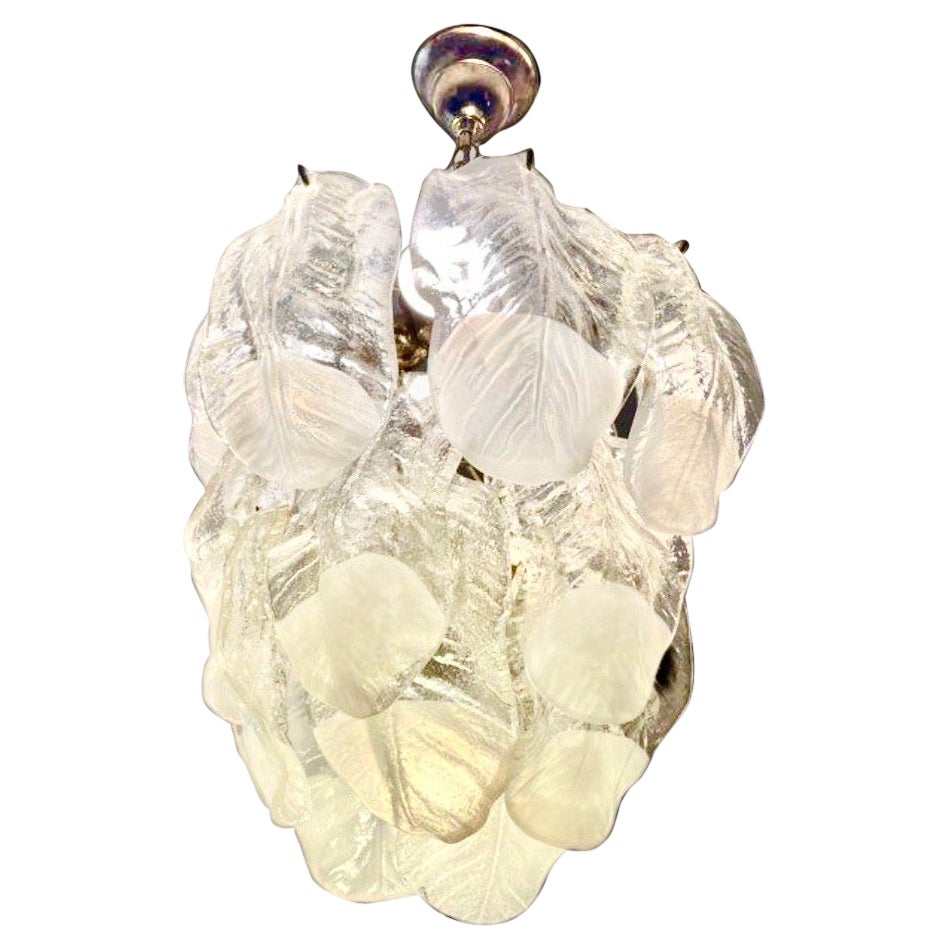 Murano glass chandelier - Mazzega -  Italy, Venice - 1970