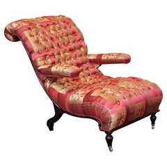 Fauteuil Napoléon III ébonisé, C1870