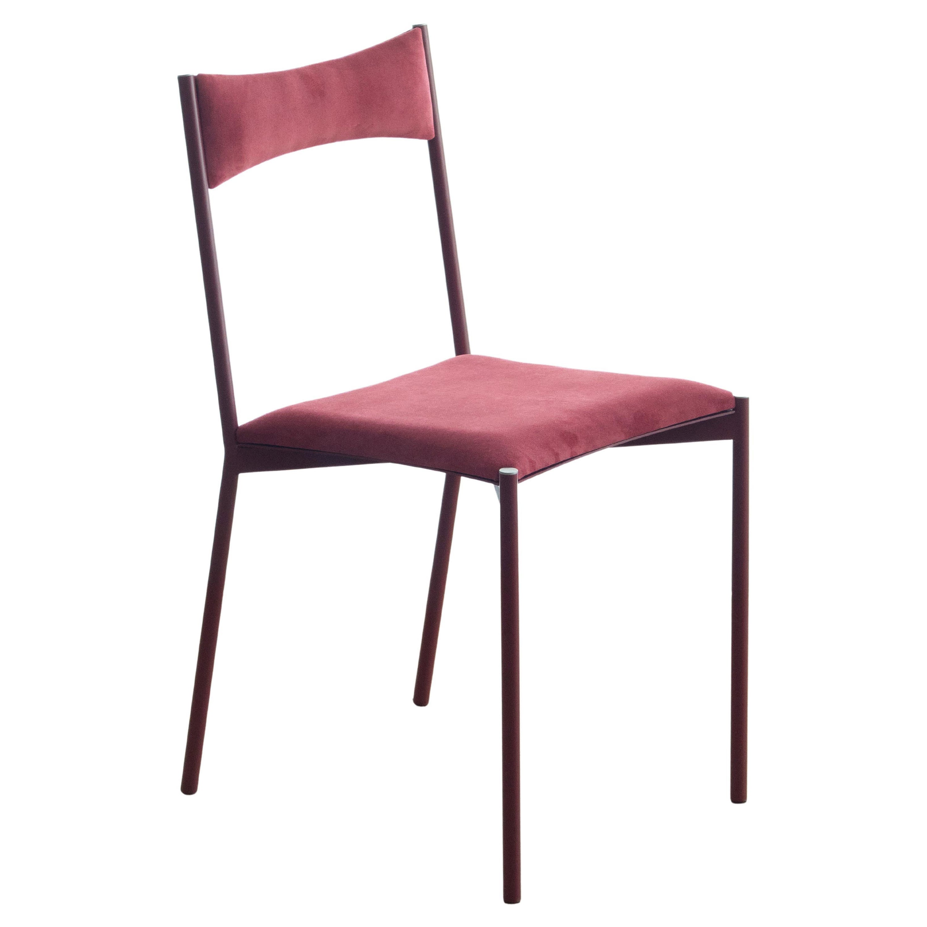 Tensa Chair, Merlot by Ries For Sale