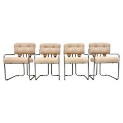 Set of 4 Tucroma Chairs, Guido Faleschini, Pace Collection, 1970s