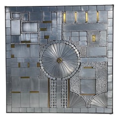 Raf Verjans Mosaic Aluminum Wall Sculpture