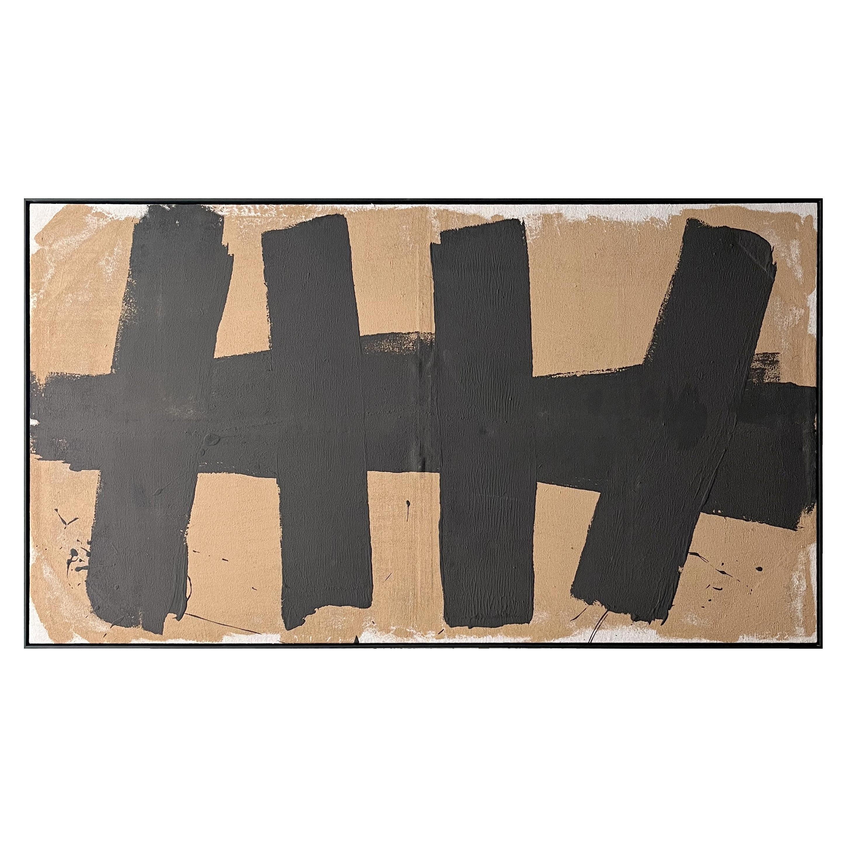 Abstract painting by Spanish artist Iñaki Moreno 2023 / Width 140 / Height 160 For Sale at 1stDibs