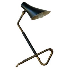 Mid-Century Modern Adjustable Table Lamp Attr. to Gino Sarfatti, Arteluce, 1950s