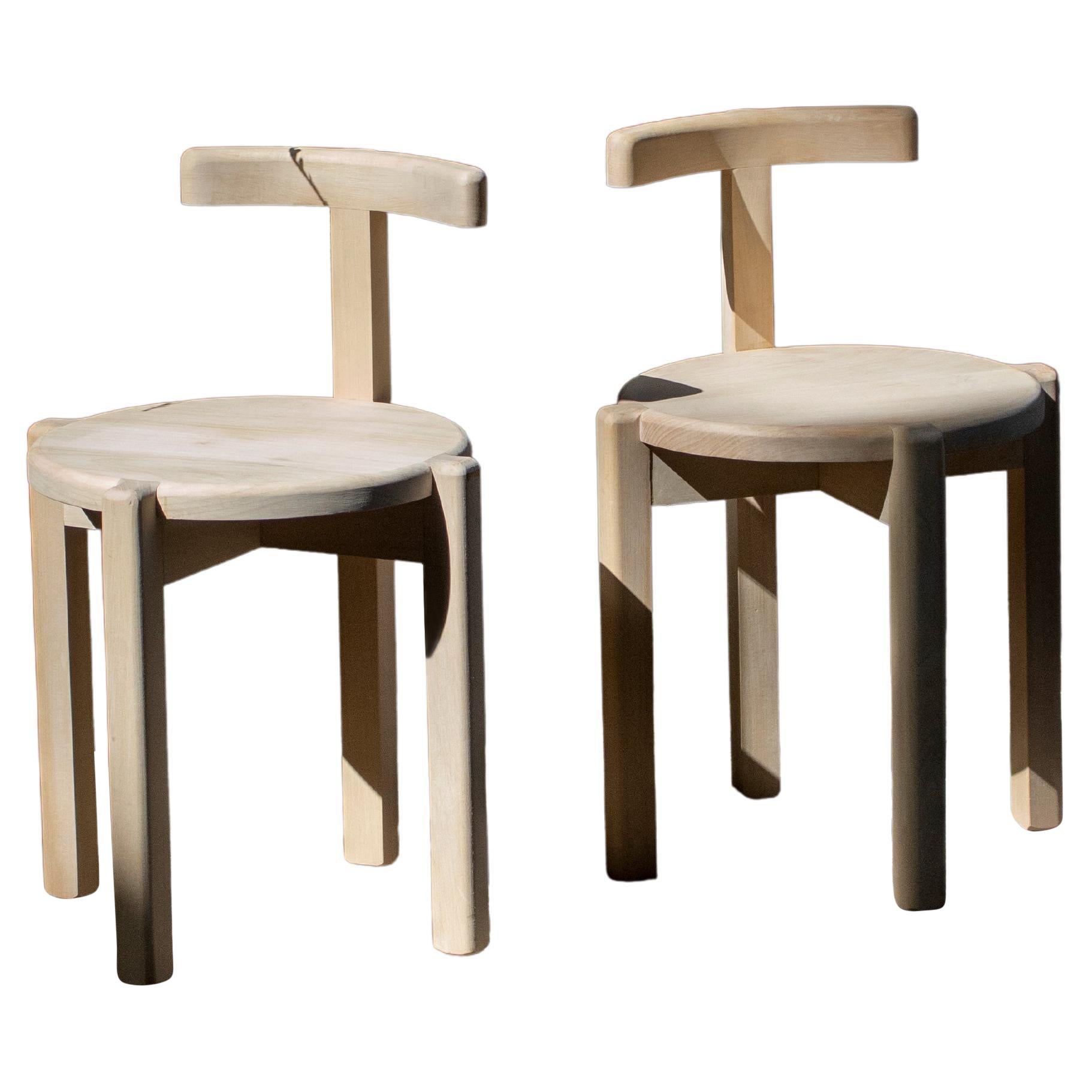 Set of 2 Orno Chairs by Ries For Sale