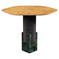 Table de salle à manger en marbre Dorik par Oeuffice