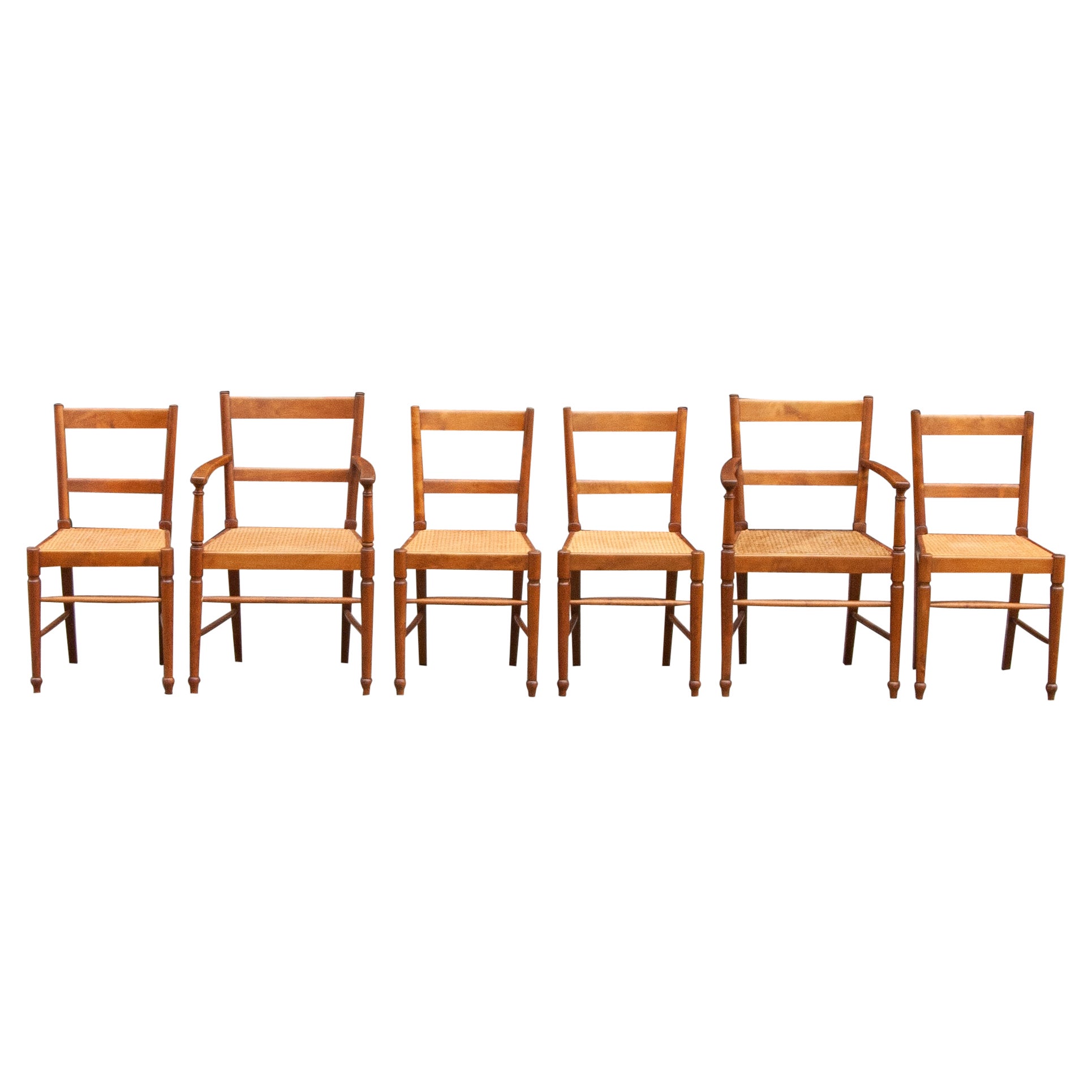 Set of Six Chairs by Nordiska Kompaniet, Sweden, 1928