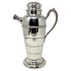 Estate Ungewöhnliche kanadische Art Deco Cocktail Shaker Krug, um 1930