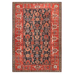 Nazmiyal Collection Antique Herati North West Persian Rug. 4 ft 6 in x 6 ft 5 in