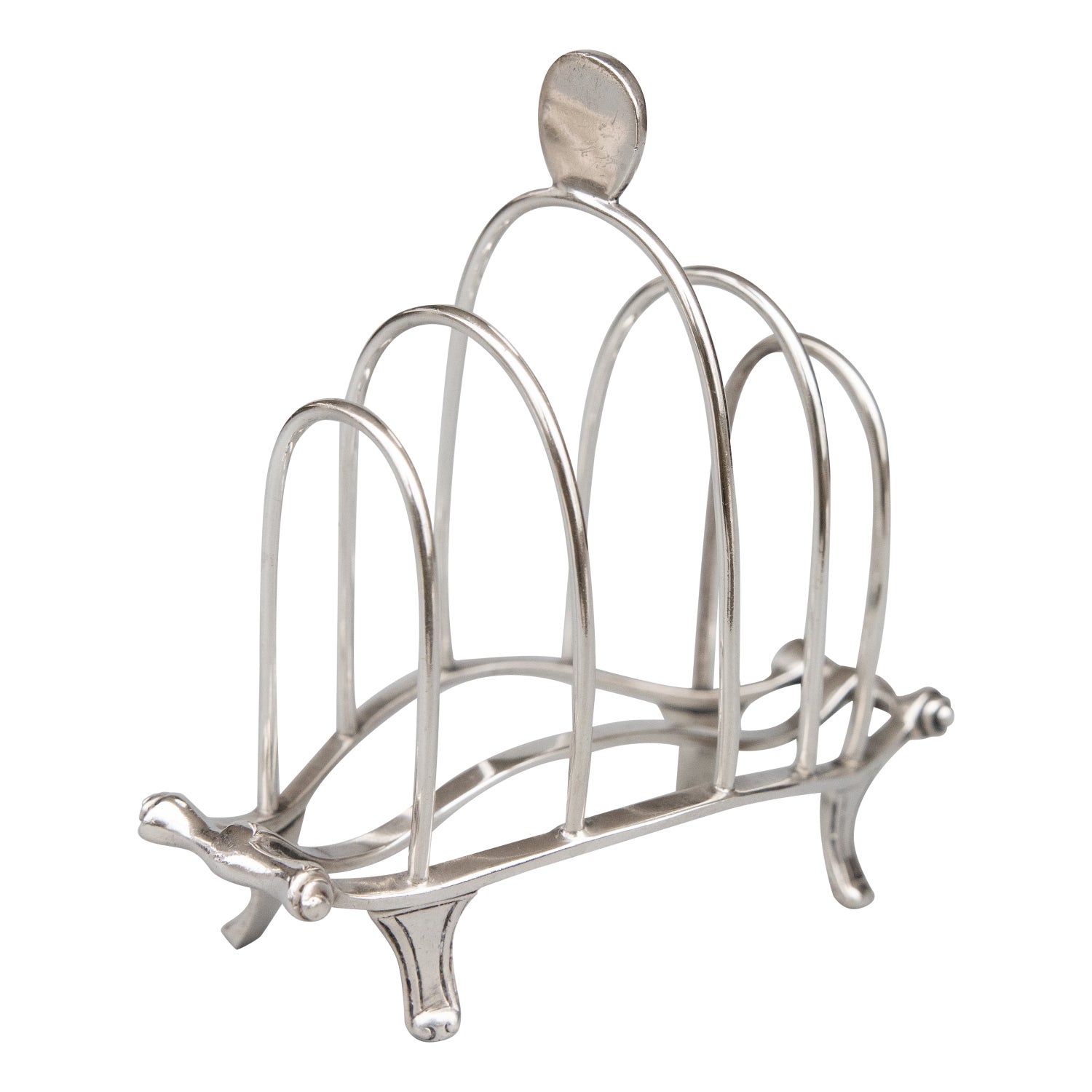 Superb English Toast Rack Gothic 1930s Silver Plated Toast Holder Lett –  Antiques And Teacups