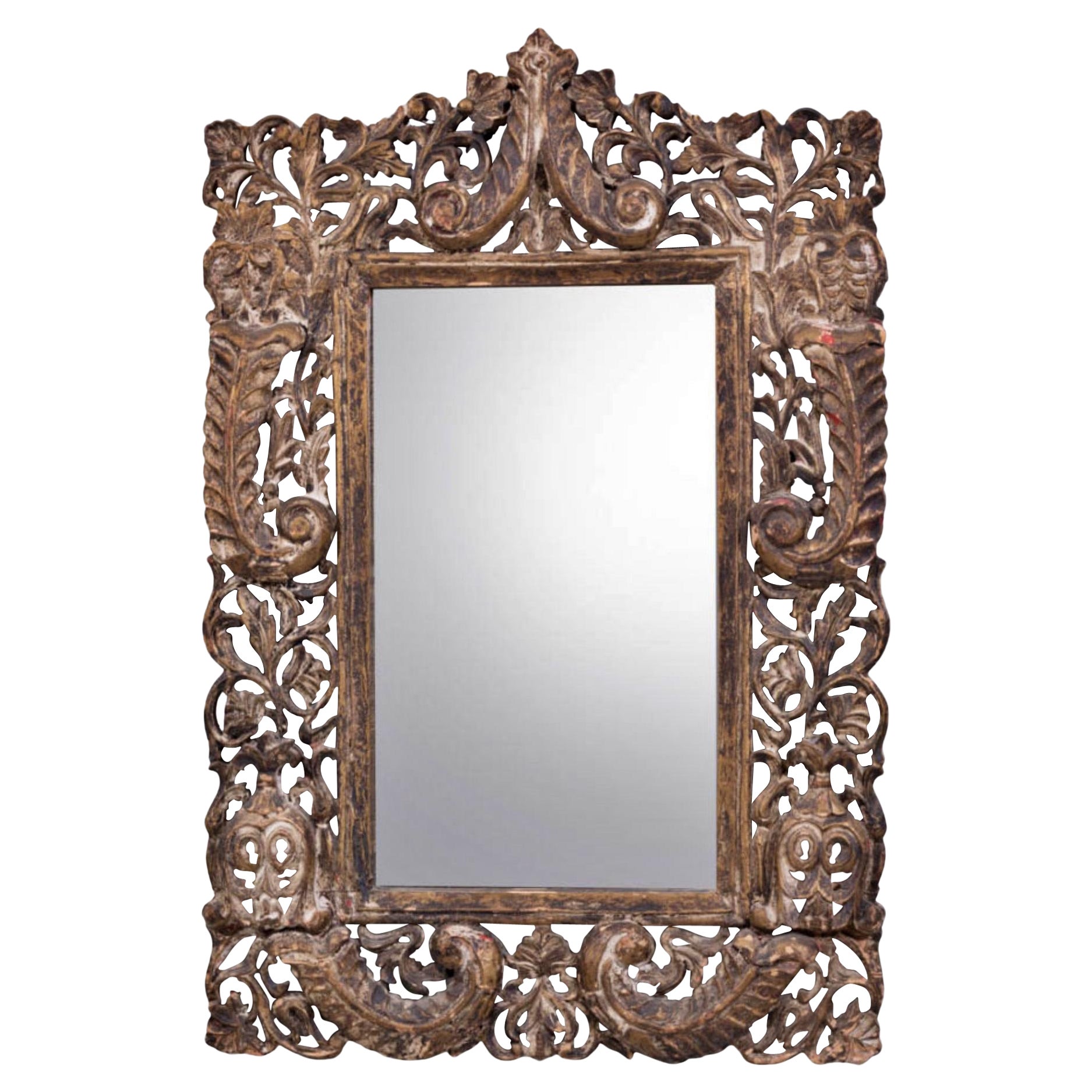  Miroir italien 18ème siècle en vente