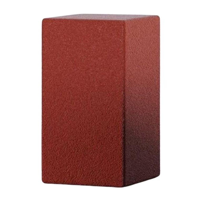 Carpet Matter Block Stool by Riccardo Cenedella For Sale