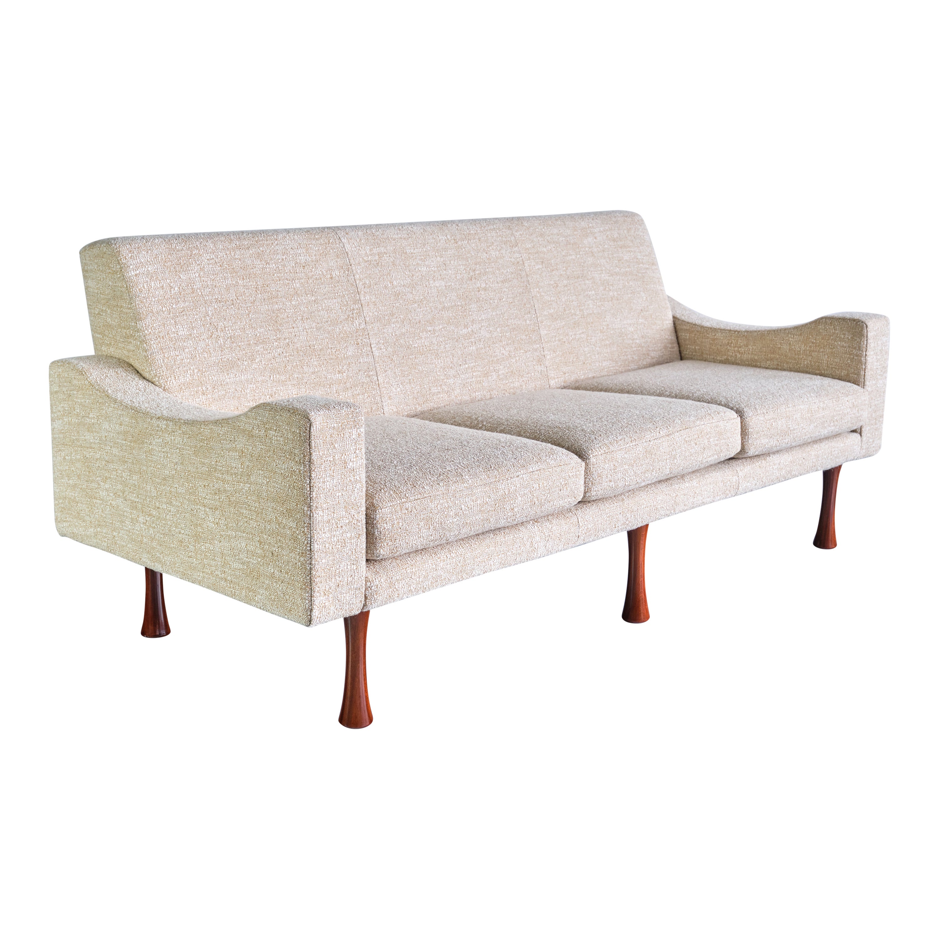 Angelo Mangiarotti Three Seat Sofa, La Sorgente Dei Mobili, Italy, 1970s For Sale