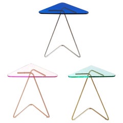 Set of 3 Triangle Side Table by Rita Kettaneh