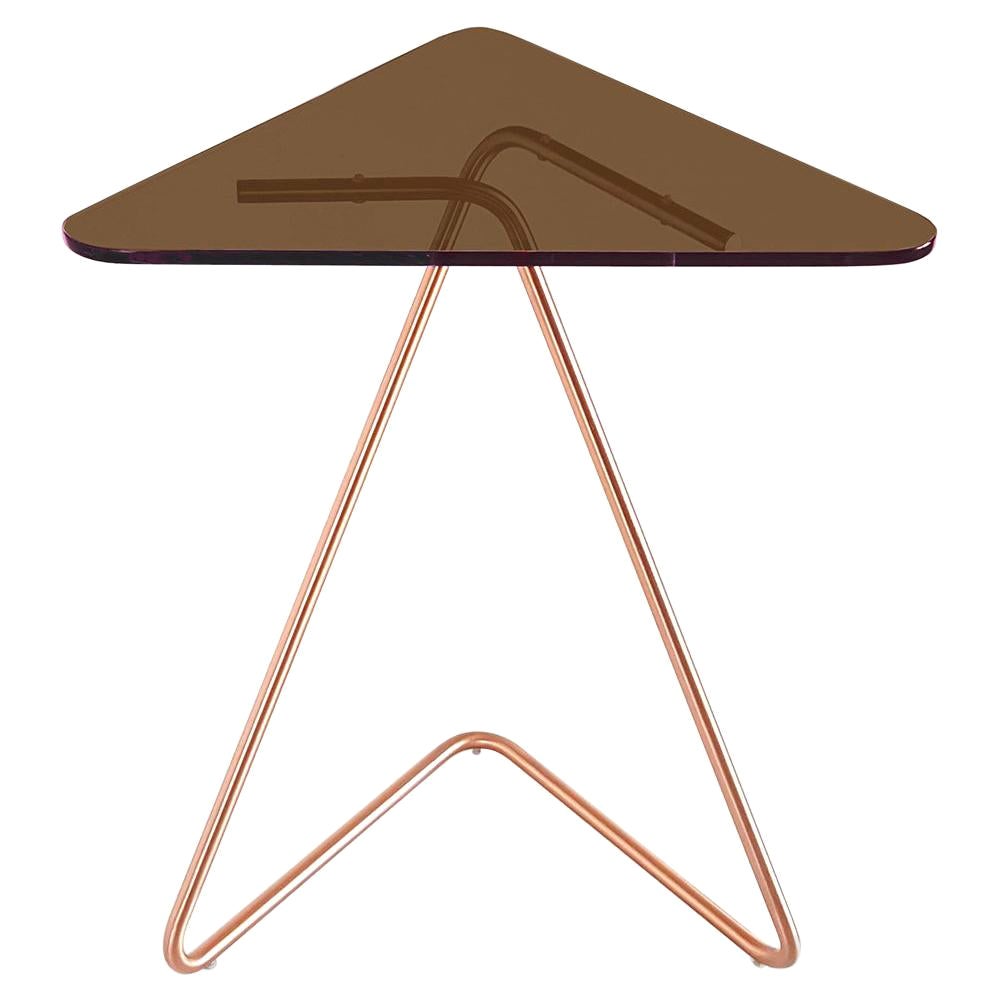 The Triangle Side Table by Rita Kettaneh For Sale