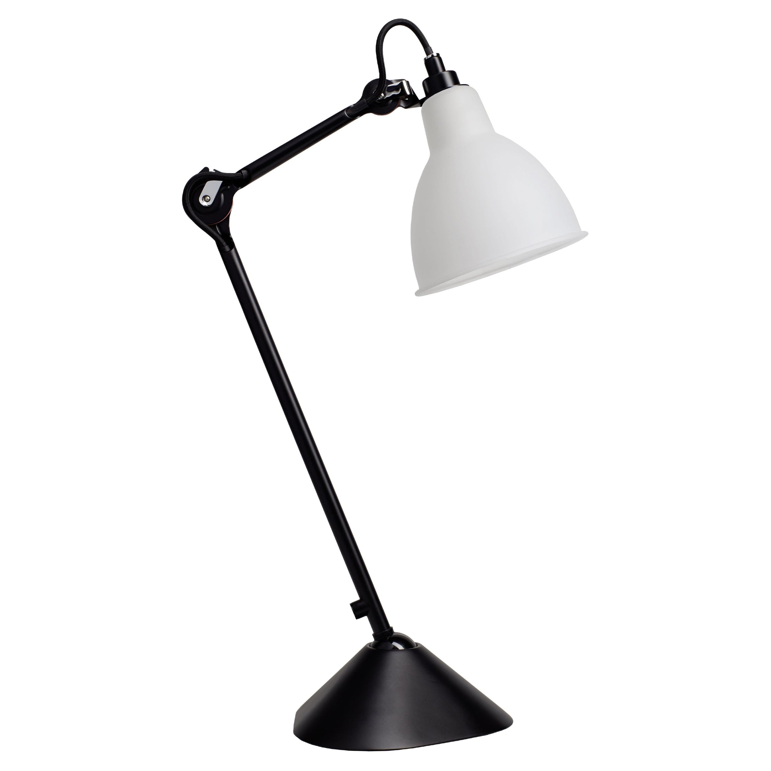Polycarbonate Lampe Gras N° 205 Table Lamp by Bernard-Albin Gras For Sale