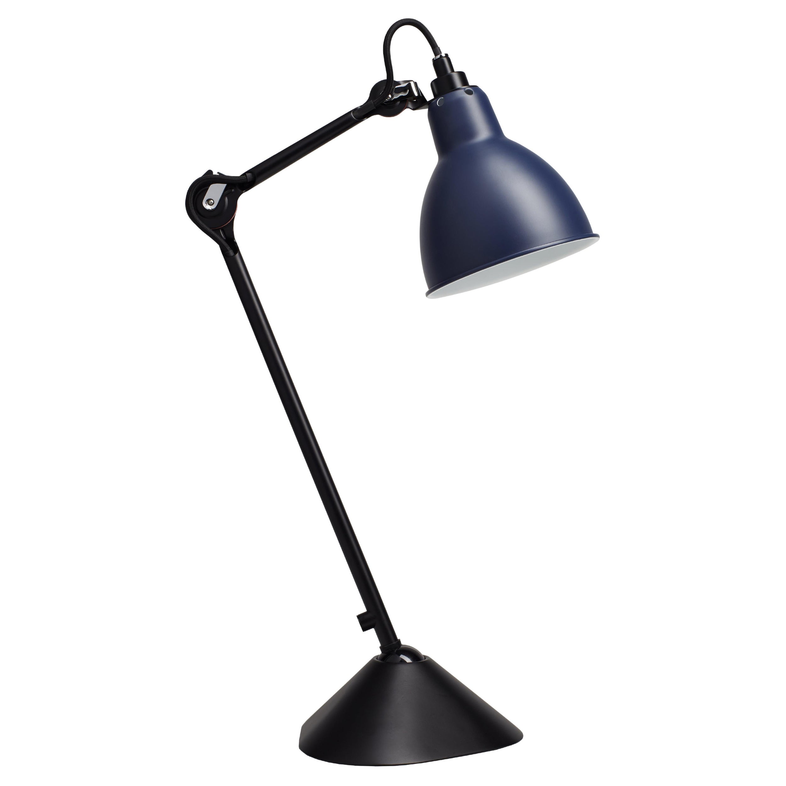 Lampe à poser Blue Lampe Gras N° 205 de Bernard-Albin Gras en vente