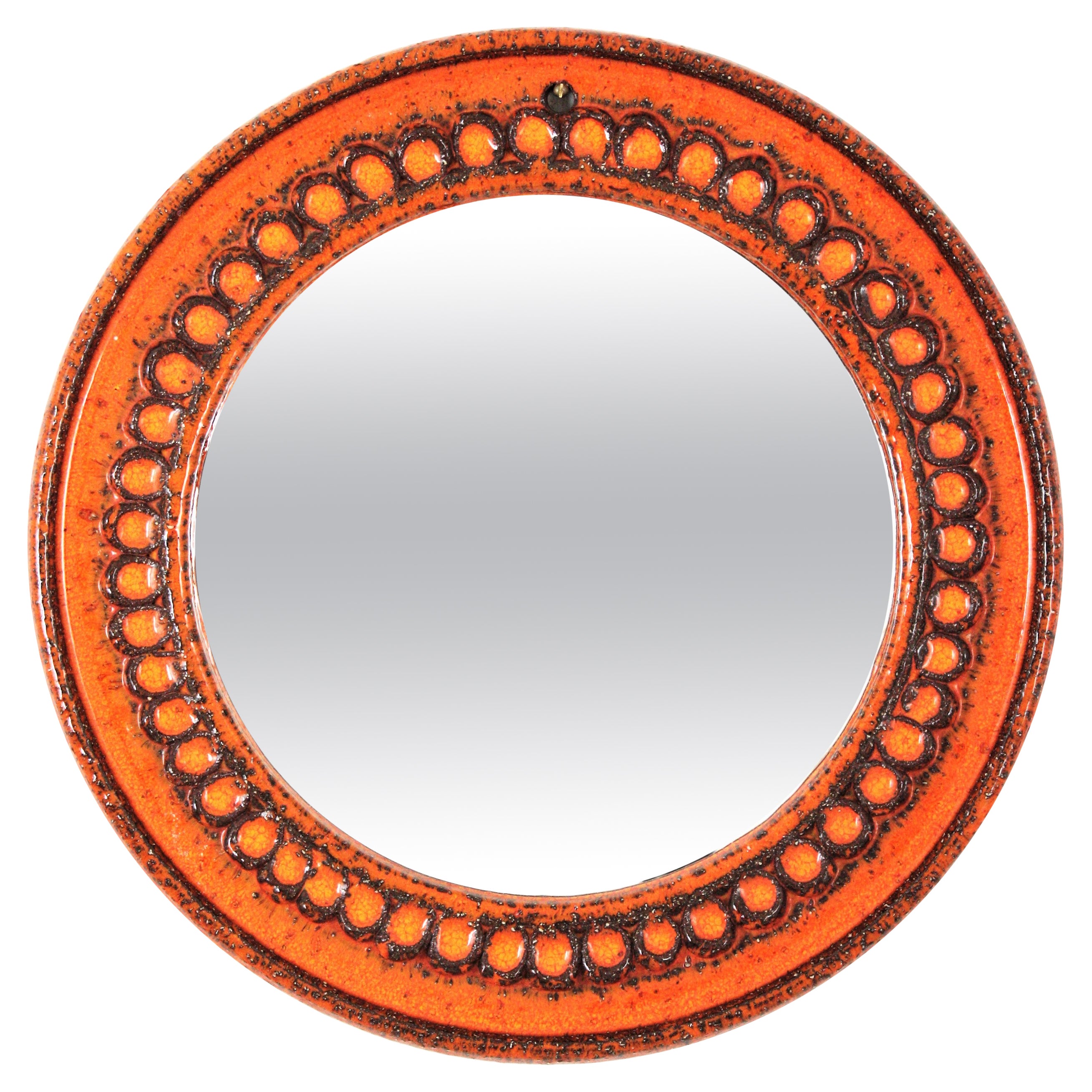 Round Ceramic Mirror by Villeroy & Boch