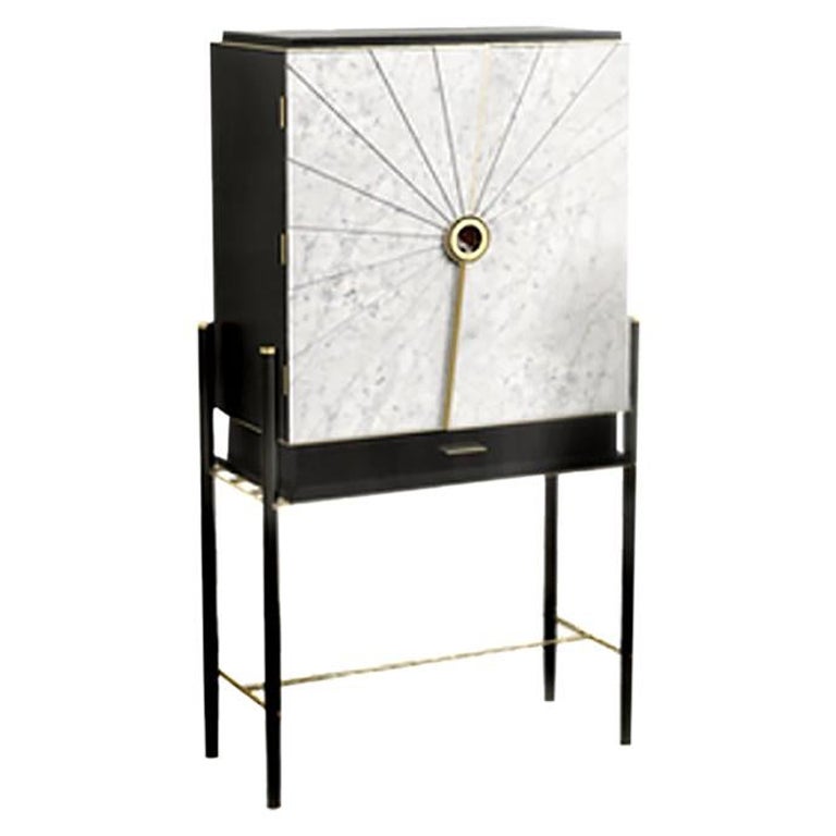 Vertigo Cabinet by Marmi Serafini For Sale