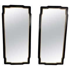Pair of American of Martinsville Hollywood Regency Wall Mirrors