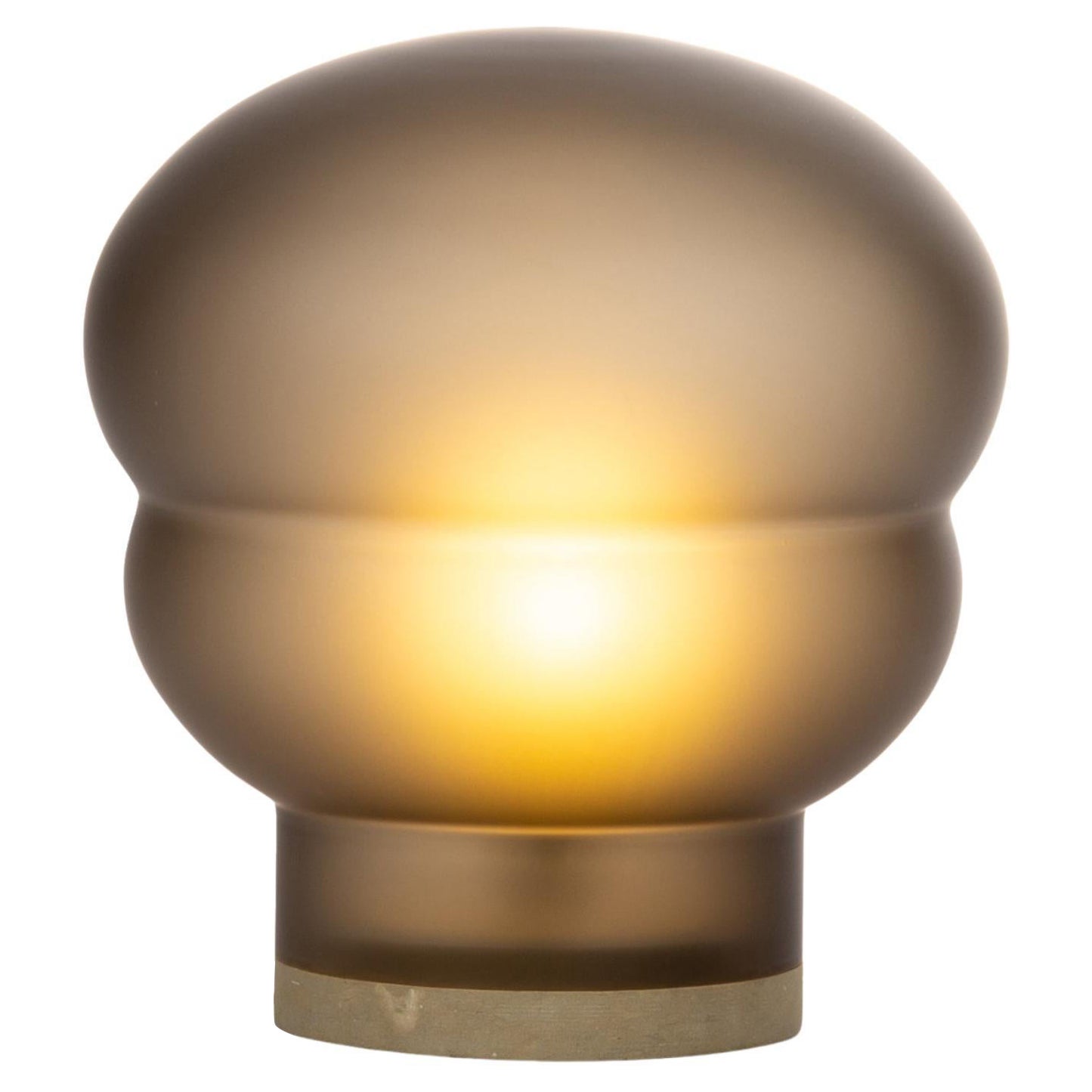 Kumo Medium Smoky Grey Acetato Taupe Floor Lamp by Pulpo For Sale