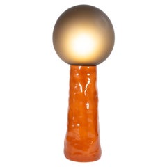 Kokeshi High Grey Acetato Terracotta Floor Lamp by Pulpo