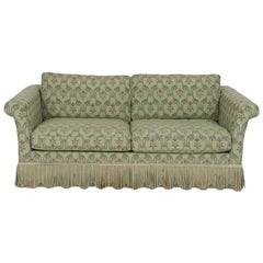Chesterfield Sleeper Sofa in Green