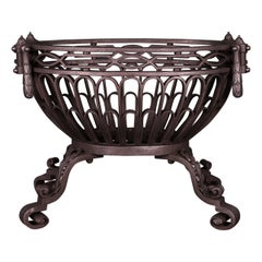 Oval Wrought Iron Fire Grate