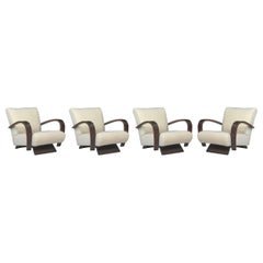 Fauteuils de salon art déco
