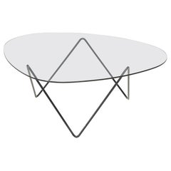 Barba Corsini for Gubi Pedrera Glass Coffee Table