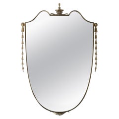 Designer Gio Ponti Style Antique Italian Mirror