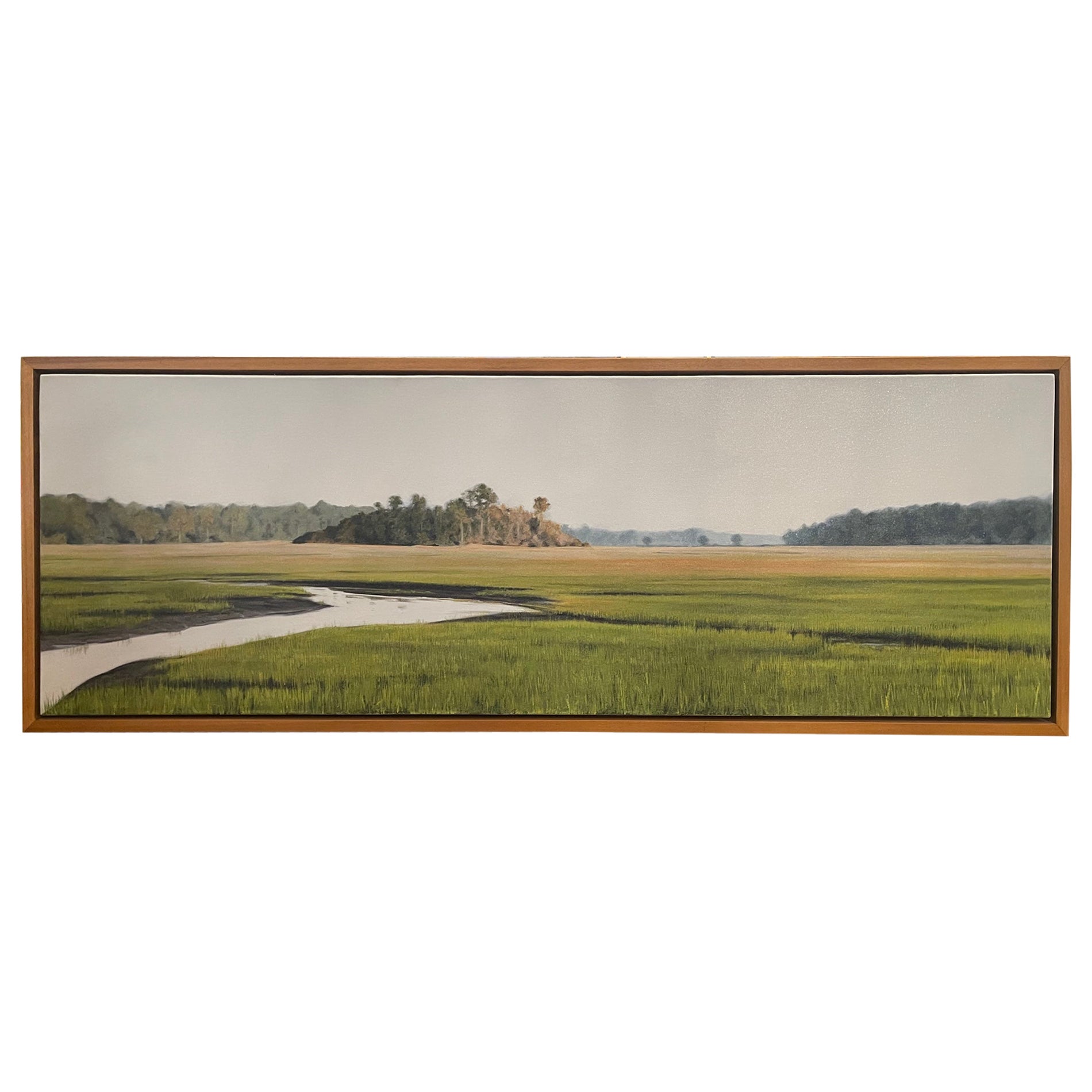 Framed Oil on Panel "Incoming Tide" by Douglas Whittle