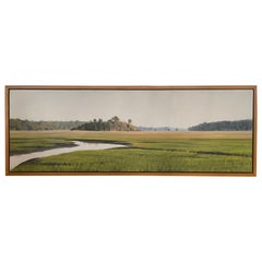 Framed Oil on Panel "Pine Island" by Douglas Whittle