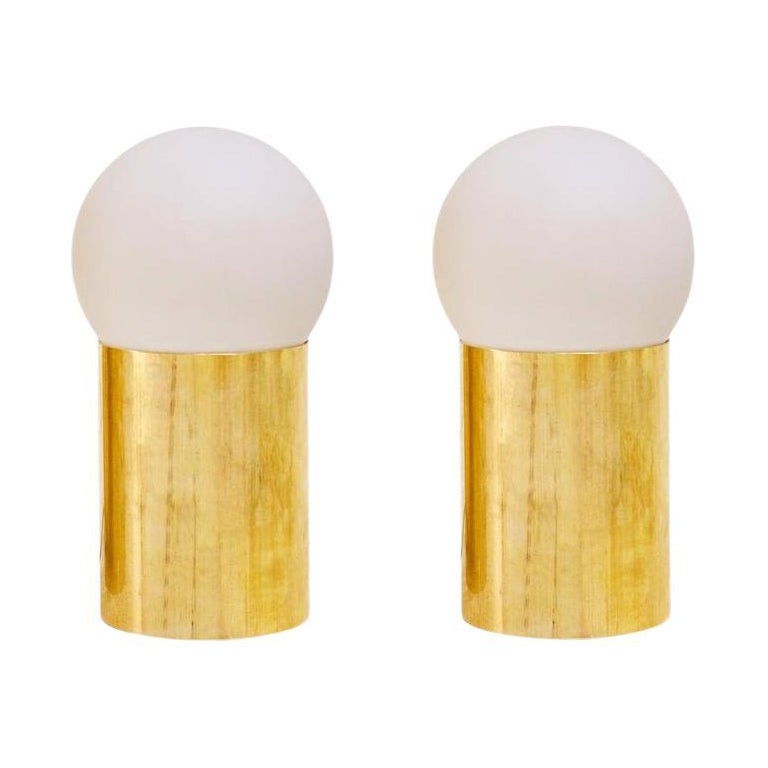 Pair of Small Astree Lamps by Pia Chevalier