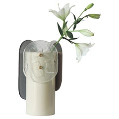 Beige Chroma Vase by Saccal Design House