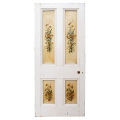 Hand Painted Antique Victorian Internal Door