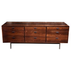 Vintage Rosewood 9 Drawer Dresser by Jack Cartwright for Founders