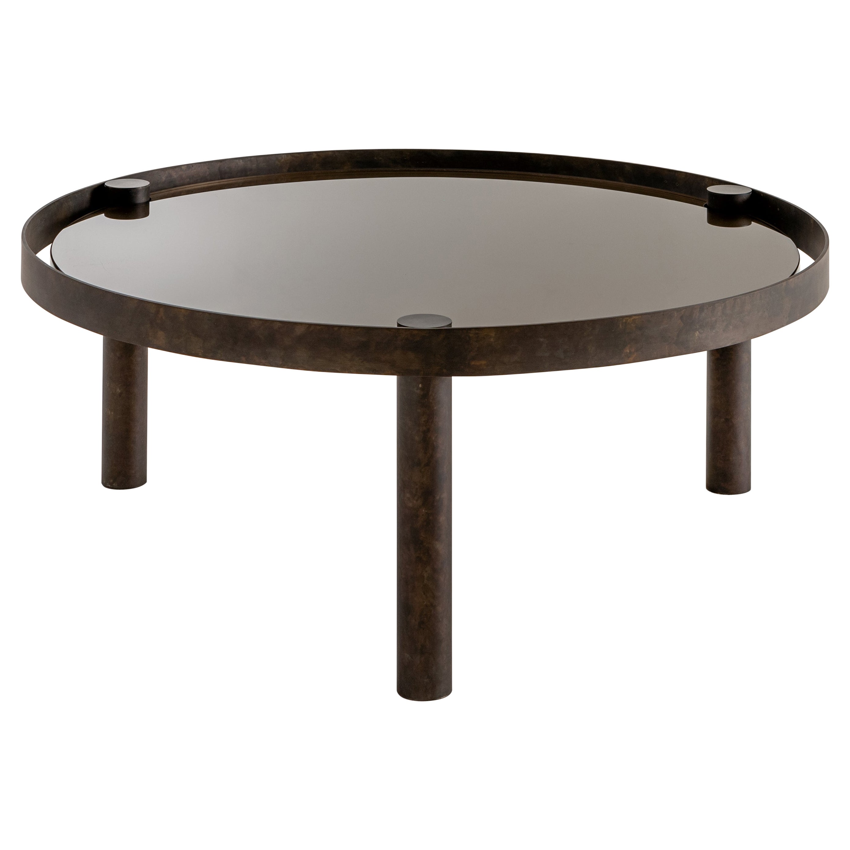 Laurameroni "Tray" Coffee Tables Set in Custom Materials For Sale