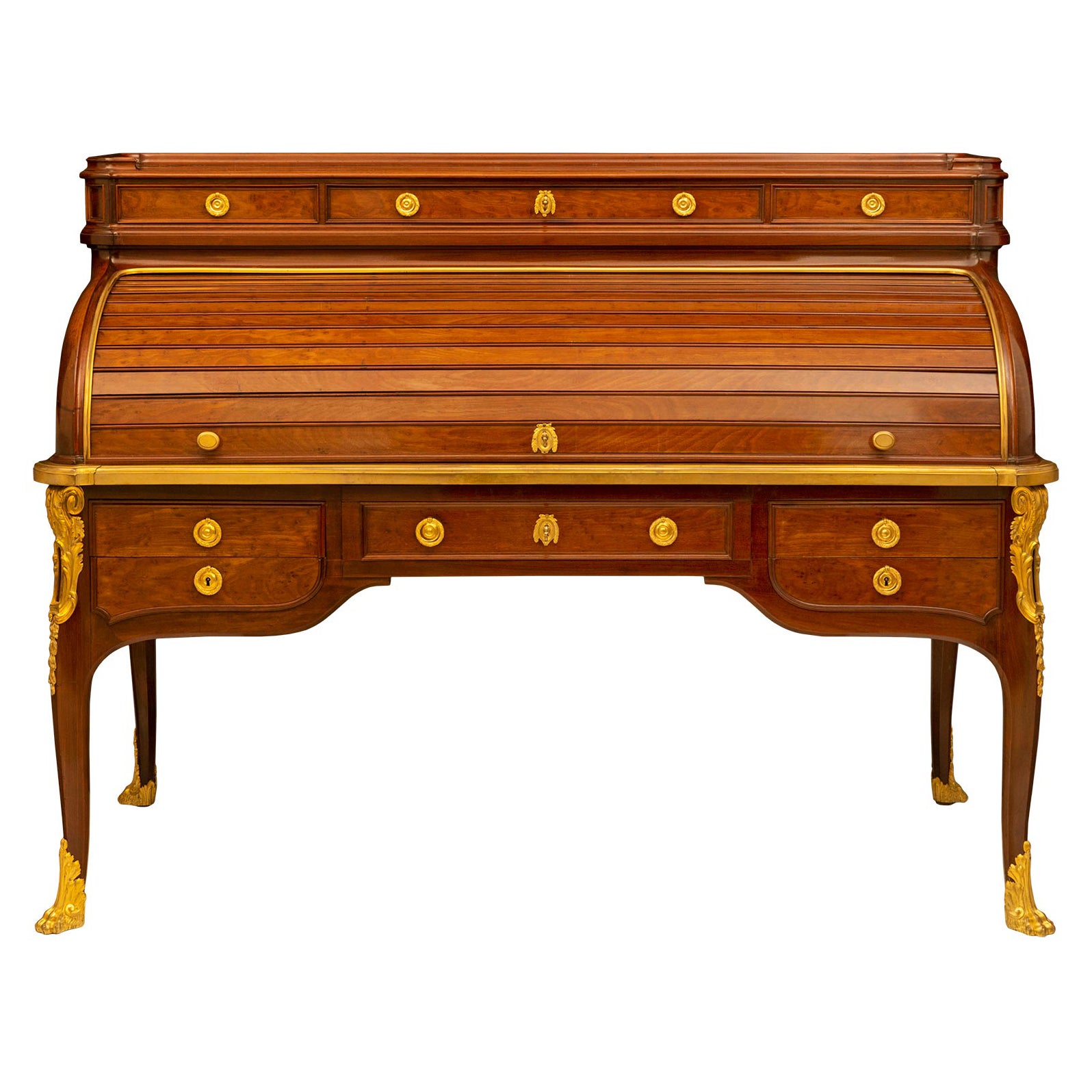 French 19th Century Transitional St. Bureau À Cylindre Desk For Sale