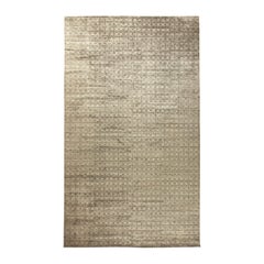 Terra-Teppich in Beige und Braun aus natürlicher Wolle von Doris Leslie Blau in hoher Qualität