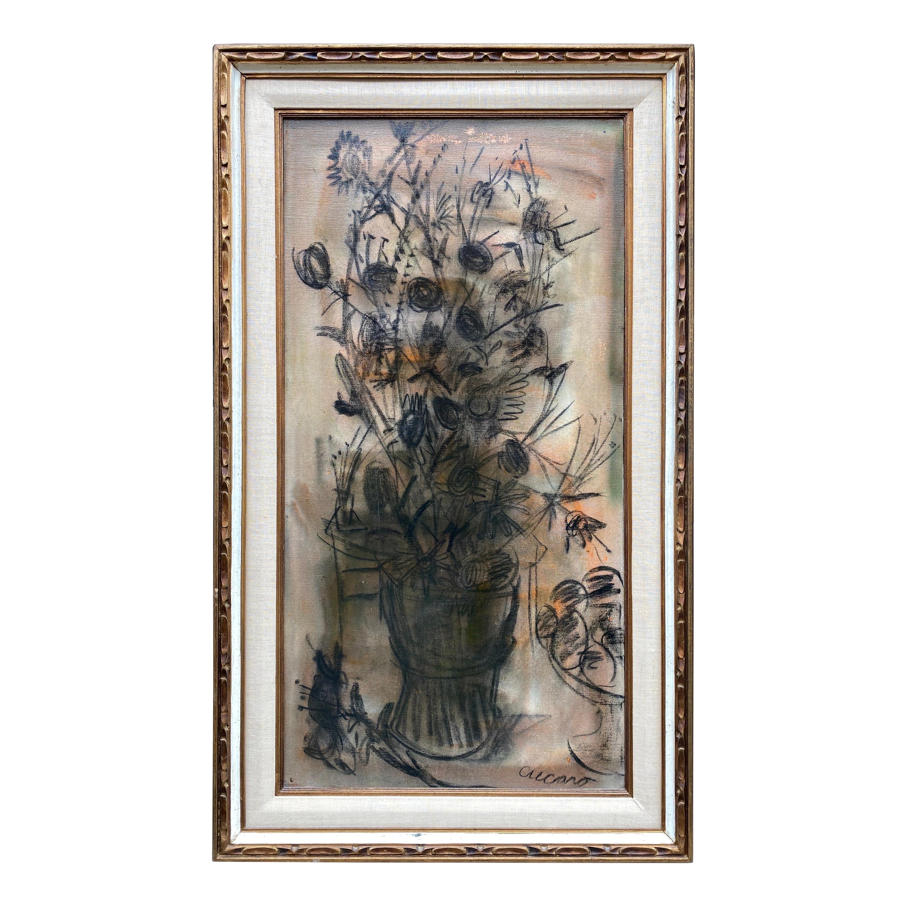 Pascal Cucaro 1915-2004 Pittura Still-Life